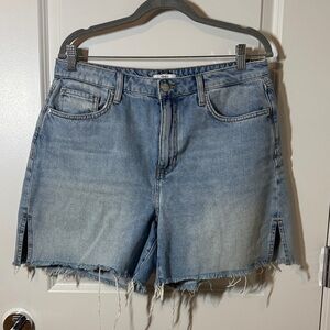 Forever 21 Light Blue Jean Shorts